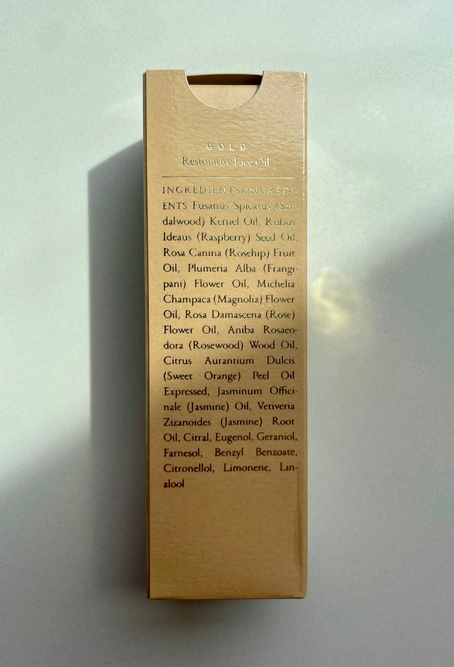 Monastery - Gold Restorative Facial Oil